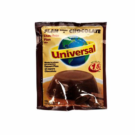 FLAN UNIVERSAL SABOR CHOCOLATE